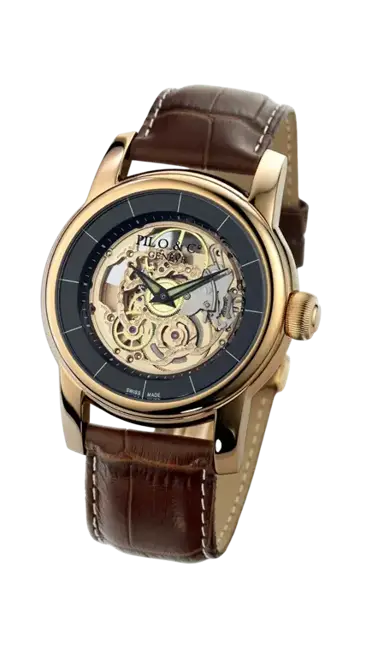 Tempo Skeleton P0519HAGR — švajčiarske hodinky Pilo & Co